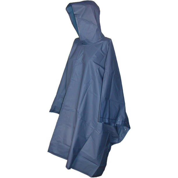 Unisex Rain Ponchos Raincoat Rain Jacket Adult Hooded Pullover Rain Poncho Waterproof Plus Size Poncho